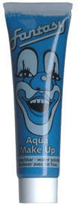 PARTY DISCOUNT ® Aqua Schminke in der Tube, 15ml, Blau PREISHIT