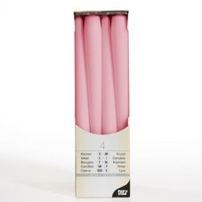 Leuchterkerzen Ø 2.2 cm 25 cm rosa Weihnachtskerzen Menge: 32