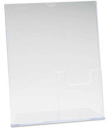 Superior Image Schild-Halter mit Tasche, 8-1/2 W x 11 h, transparent