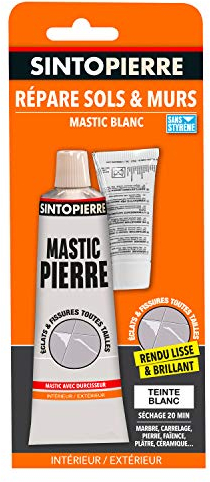 Sinto 32025 Répare Sols et Murs 100g Blanc