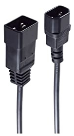 Shiverpeaks BS60016-5 Basic-S Kaltgeräte Verlängerungskabel, 5m schwarz