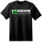 Herren Zurück Zukunft Doppel Pines Mall T-Shirt (S-3XL) Outatime Flux Capacitor - Schwarz, XL