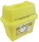 SHARPSAFE CONTENEUR POUR DéCHETS CLINIQUES BIODANGEUREUX JAUNE 2 l, LAME, AIGUILLE SERINGUE, ETIQUETTE, POUR OBJETS TRANCHANTS