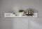 Wandboard, Wandpaneel Feres - in Pinie Weiss Nachbildung 150x20x17cm, Garderobenpaneel, Wohnwand, Regal, Wandregal, Wohnzimmer, Schlafzimmer, Diele, Flur, Küche