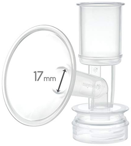 One Piece Breast Shield Flange for Ameda Breast Pumps (XX-Small (17mm))