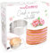 SCRAPCOOKING 1913 Cercle à Génoise Extensible, Acier Inoxydable, Inox, 16cm x 20cm x 8.5cm