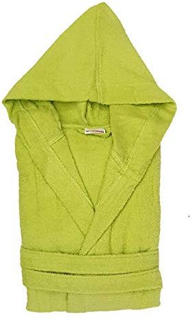 Zucchi Accappatoio da Viaggio Uomo Donna Unisex in microscpugna di Cotone 100% da 260 gr/mq, 1265, M