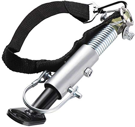 Fahrradanhänger Kupplung Linker Universal Fahrrad Anhängerkupplung (Schwarz)