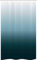 ABAKUHAUS Ombre Schmaler Duschvorhang, Teal Shades Entwurf, Badezimmer Deko Set aus Stoff mit Haken, 120 x 180 cm, Teal Hellblau und Weiß