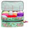 Knitting Bag for Yarn & Wool Storage with Pocket, Holder for Knitting Needles & Sewing Tools
