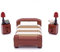 Double Bed | Custom kit made with real LEGO Bricks | Instructions Included