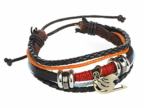 CosplayStudio Armband mit Logo der Magiergilde | Wickelarmband für Fairy Tail Fans