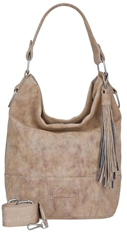 Fritzi aus Preussen Vintage Fritzi51 Hobo Bag Old Wood