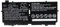 vhbw batteria compatibile con Dell XPS 13 7390 laptop, notebook (6500mAh, 7,6V, Li-Poly)