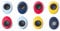 OXO Good Grips Magnetic Mini Clips-8 PK-Assorted Colors, 8 Pieces