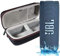 JBL Flip 6 - Altavoz Bluetooth portátil impermeable, sonido potente y graves profundos, IPX7 impermeable, 12 horas de reproducción con funda rígida Megen, color azul