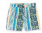 Volcom Herren 43,2 cm Lange Surf-Badehose mit elastischer Taille Boardshorts, Kreta-Blau, L