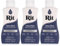 Rit Dye - Tinte líquido para telas de 8 onzas para ropa, decoración y manualidades, color azul marino (paquete de 3)