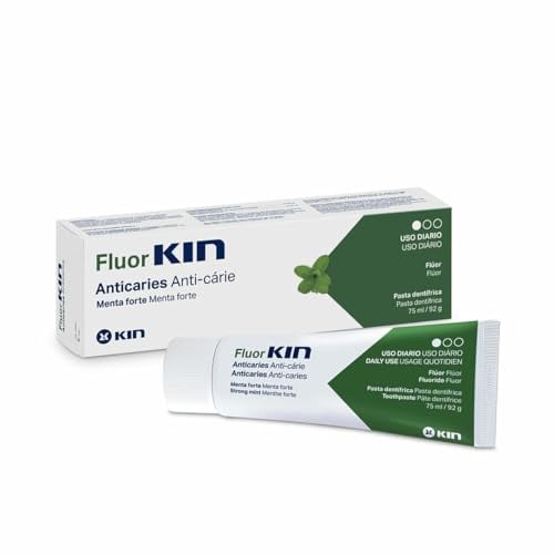 Kin Fluorkin Zahnpasta gegen Zahnverfall, 75 ml, Minze