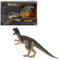 Jurassic World Collection Hammond Allosaurus Figurine articulée de dinosaure au design haut de gamme, yeux en verre et queue articulée, 19 points d’articulation, JCG13