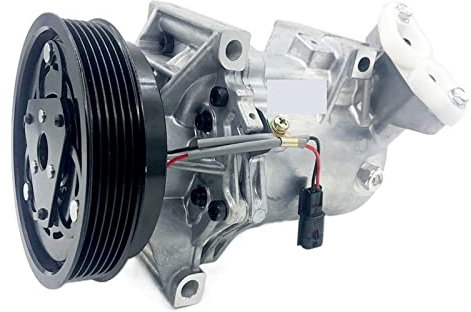 Compresor de aire acondicionado CR12SC compatible con Renault Fluence L30 MEGANE Dacia Sandero 1.5 DCI 8200816362 8201025121 700510746 A42011A8402000 134691