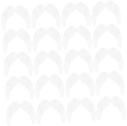SKISUNO 1500stücke Augenpads Aus Baumwolle Für Tattoo Und Wimpernbehandlungen Hochabsorbierend Dünn Und Leicht Für Schönheitssalons Schützt Vor Flüssigkeiten