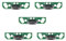 NFHK Lot de 5 connecteurs mâles Micro USB 2.0 OEM DIY, longueur 7 mm, avec montage PCB, type à souder