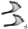 2 PCS Universal 10 in 1 Universal Charger with Multiple Heads, Multiple Charger Cable Compatible with Samsung for Smartphones Tablets, and Game Consoles Travel and Office Use