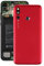 WJHZSPIVNAH Coperchio Posteriore della Batteria con Copertina dell'obiettivo della Fotocamera per Huawei P Smart+ 2019 (Rosso)