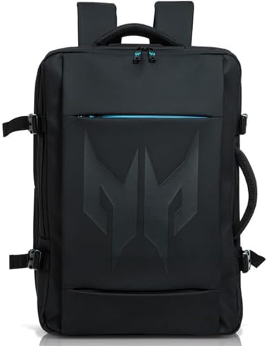 acer Predator Laptop Backpack, Black With Teal Accents, Large