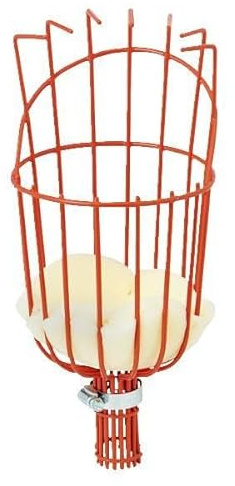 Replacement for (1)-Fresh Fruit Picker Vinyl Coated Orange Apple Plum Pear Peach for Broom Pole
