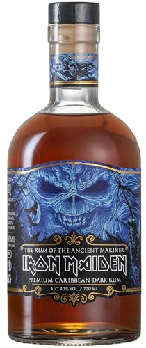 Iron Maiden | The Rum of the Ancient Mariner | Premium Caribbean Dark Rum | Sanfte Süße | 0,7 Liter | 40%