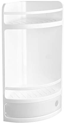 TATAY Etagere d'angle A TIROIR Glace, Plastique, 28,5X19X50 CM