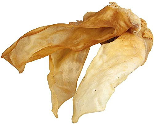 Schecker Hundesnack - getrocknete Lamm Ohren - 250g (35-40 Stück)