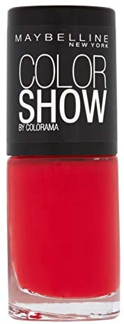 Gemey Maybelline Colorshow Vernis À Ongles 349 Power Red