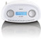 Lenco SCD de 69 Radio Portable Boombox Dab +/FM Blanc