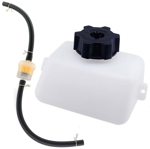 HURI Benzintank Benzin Tank mit Benzinfilter Kraftstofffilter für Motorrad Bike 47ccm 49ccm 2-Takt Mini Moto Kinder Dirt Pocket Bike