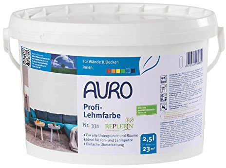 Auro Profi-Lehmfarbe Nr. 331 in 2,5 Liter