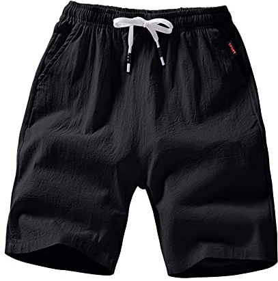 HaiorziyouSport Shorts Herren Fitnesshose Kurze Hose Trainingshose Männer Laufhose Sweatshorts mit Tasche für Sport Fitness Outdoor Summer Joggerhose Lose Strandhose