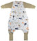 schlummersack Baby Schlafsack mit Füßen ganzjährig 2.5 Tog 80 cm Bergtiere | Schlafsack mit Beinen und verlängerten Bündchen für eine Körpergröße von 80-90cm | Schlafsack mit Ärmel