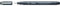 Pentel Pointliner S20P-10A, Fineliner, schwarz, wasserfest und lichtecht, 1.0 mm