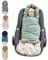 ULLENBOOM Einschlagdecke Babyschale, 100% OEKO-TEX Materialien, Waldfreunde (Made in EU) - Babydecke für Kindersitz oder Kinderwagen, kuschelige Decke für Babys, Ideal für Herbst und Winter