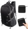 Guittly Wanderrucksack Herren Damen 40L Ultraleichter Faltbarer Rucksack Wasserdichter Reiserucksack Trekkingrucksack mit Reflexstreifen für Klettern Radfahren Bergsteigen Reisen ﻿