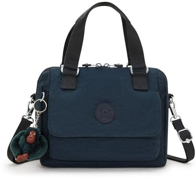 Kipling Zeva Handtasche, True Blue, 8.75''L x 7''H x 4''D