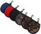 Gogogmee 6st Reinigung Von Golfbällen Golftaschen Golfzubehör Praktische Golftasche Reinigungstasche Für Golf Golfballreiniger Tragbar Badekelle Trockenblumen-grußkarte Ballschutz Nylon