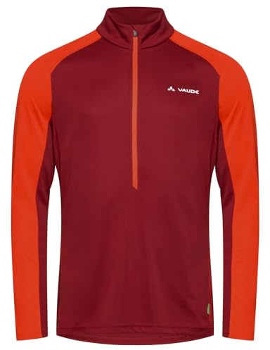 VAUDE Larice Light Shirt II für Herren – Schnelltrocknendes Langarm Funktionsshirt, Atmungsaktives Laufshirt aus recyceltem Material mit Stretch – Ideal für Skitouren & MTB
