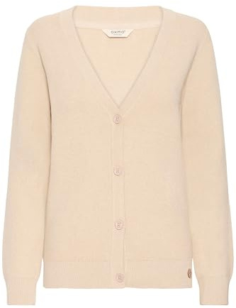 OXMO OXFiana Damen Strickjacke Feinstrick Cardigan