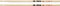 Vic Firth - Bacchette per Batteria Serie American Classic® - 55A - Hickory Americano - Punta di Legno