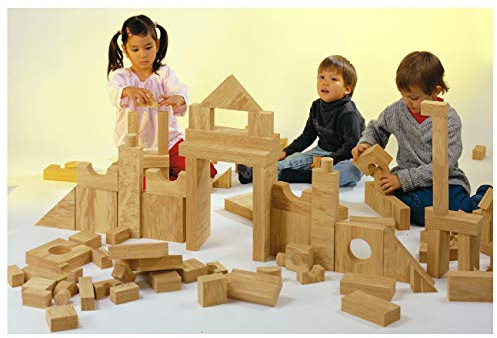 WePlay KC2802 - Soft Wood Bausteine, 152-teilig