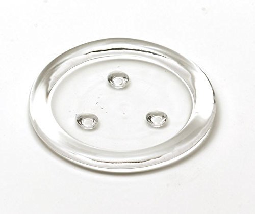 Vilaverde 49408 Glas Kerzenteller ø10,5cm klar